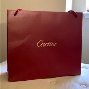 Cartier large shopping bag